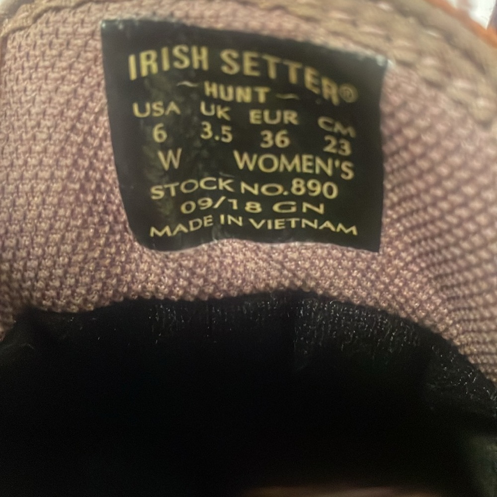 Red Wing Irish Setter Women’s Wing hooter Boots - Picture 7 of 7